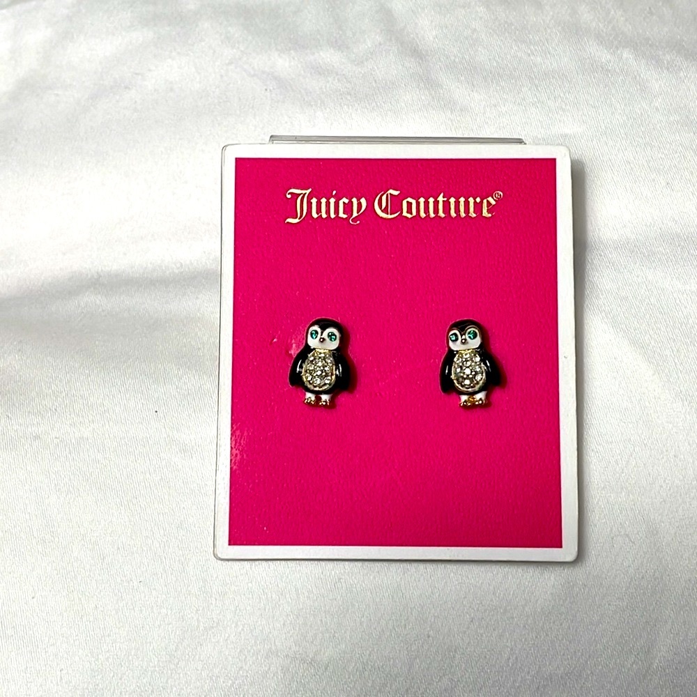 Juicy Couture Penguin Earrings
